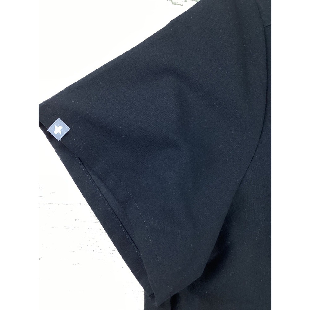 FIGS Technical Collection Catarina Scrub Top Black Womens XL Healthcare Hospital - Picture 5 of 9